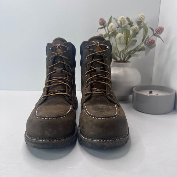 Carhartt Millbrook 6" Waterproof Moc Toe Wedge Boot Composite Toe Men’s US 9M - Picture 5 of 7